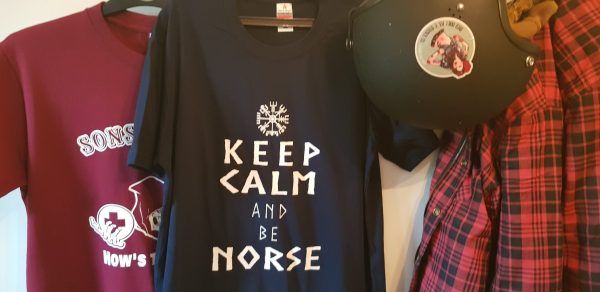 Keep Calm And be Norse T shirt