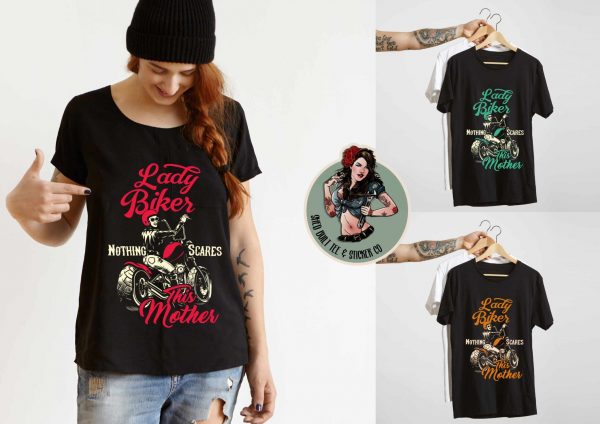 Lady Biker – Nothing Scares This Mother - Image 2
