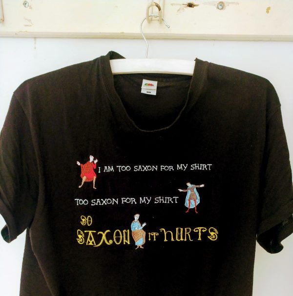 so saxon tshirt
