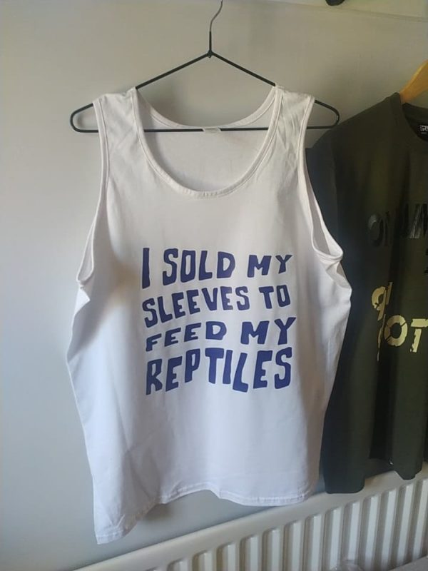 RDJ Reptiles I Sold my sleeves vest
